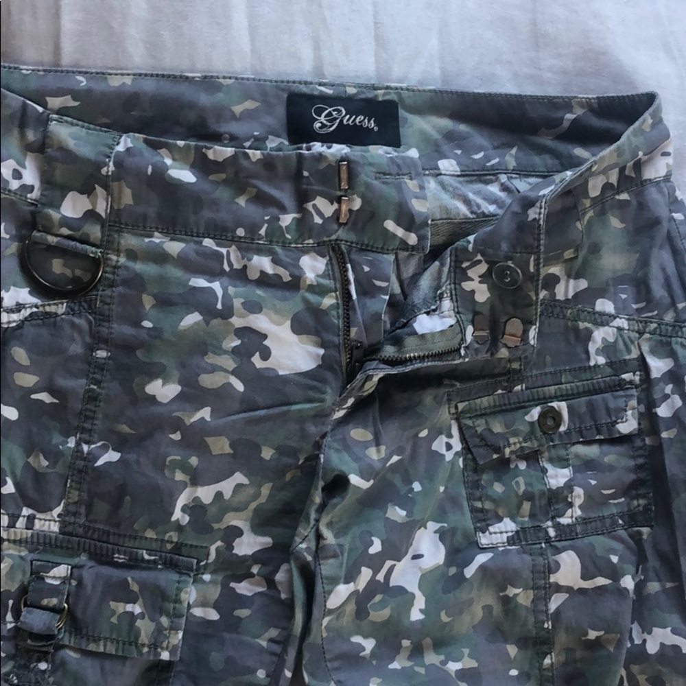 GUESS Camo pants.